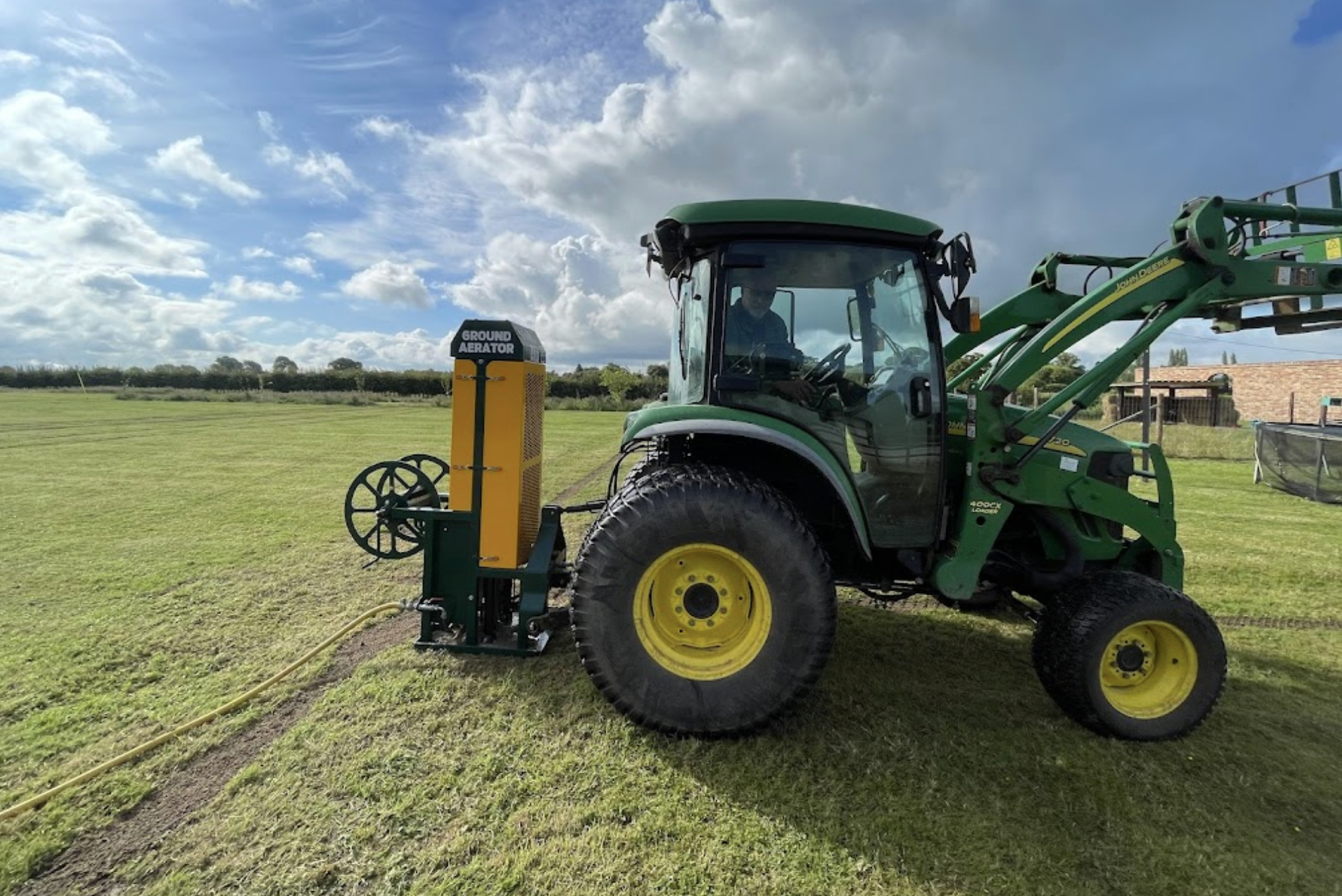 FRA Projects using Ground Aeration Machine
